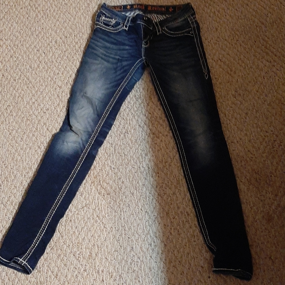 Rock revival skinny jeans